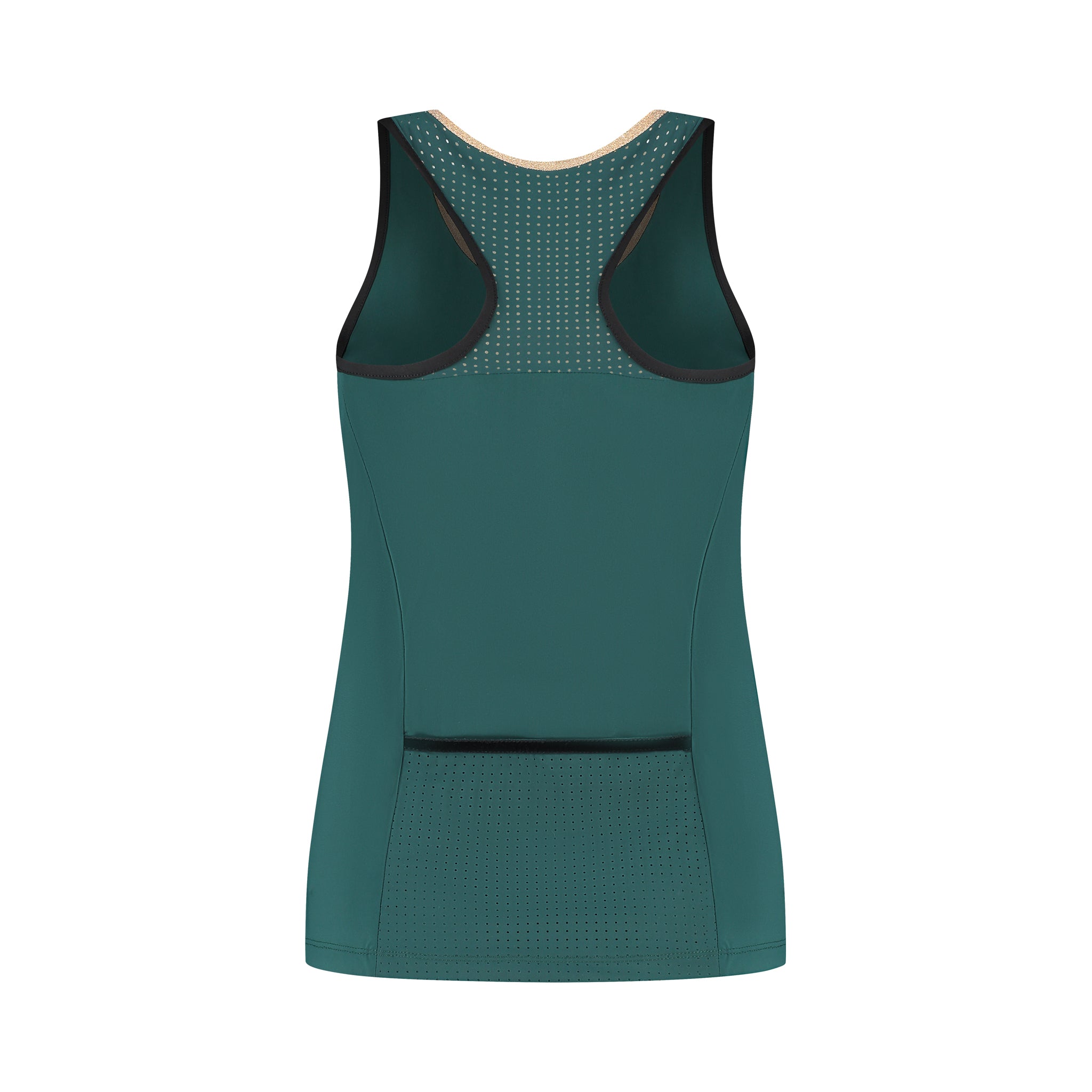 Golden Edge Tank - Green
