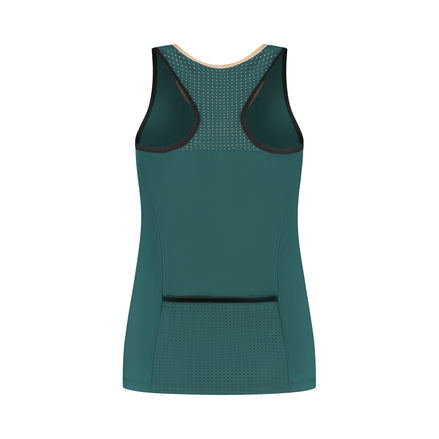 Golden Edge Tank - Green
