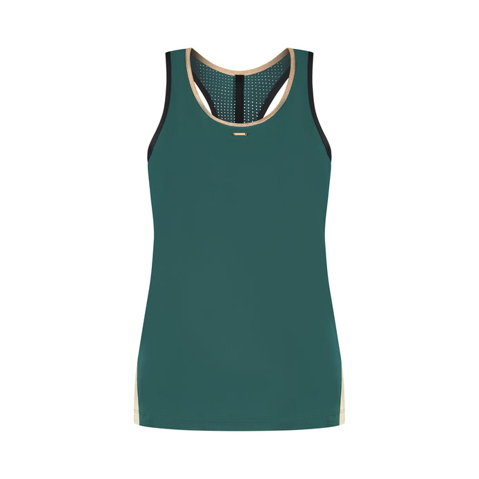 Golden Edge Tank - Green