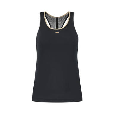 Golden Edge Tank - Black