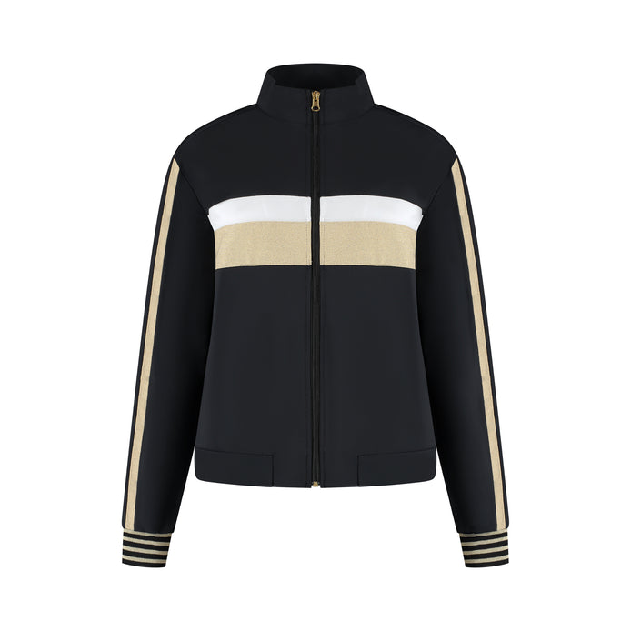 Golden Court Jacket - Black/Gold